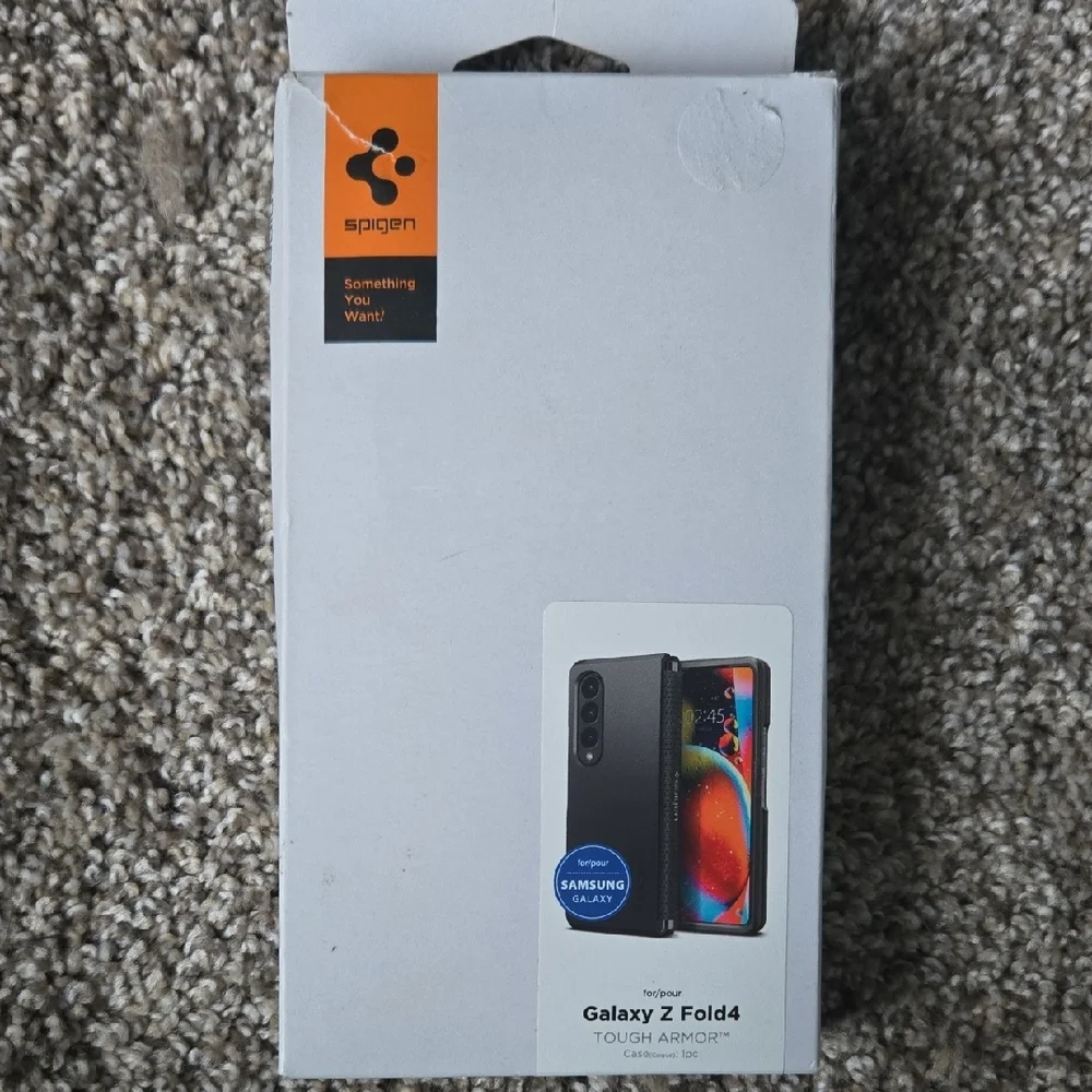 Samsung Galaxy Z Fold4 Black Protective Case